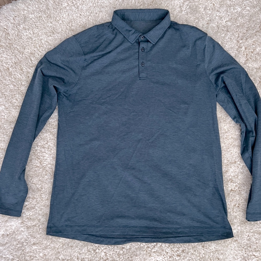 Lululemon Long Sleeve Polo Shirt